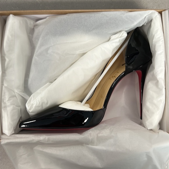 Christian Louboutin Iriza Open-Side Red Sole Pump. Women’s 12. Never worn. - Picture 3 of 9
